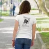 T-shirt femme personnalisé - Football - "Morocan supporter..."