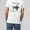 T-shirt femme personnalisé - Football - "Brazilian supporter..."