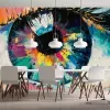 Papier Peint Panoramique Œil Peinture Art