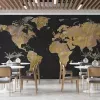 Papier Peint Panoramique Mappemonde 4