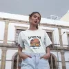 T-shirt femme personnalisé - J'peux pas - "Je peux pas j'pars en cox"
