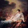 Papier Peint Panoramique Peinture 18e siècle François Boucher - Danaé recevant la pluie d'or