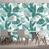 Papier Peint Panoramique Feuilles Tropical