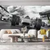 Papier Peint Panoramique Vintage Formula Race