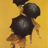 Affiche personnalisée Peinture 19e siècle Publicité - Parapluie-Revel