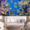 Papier Peint Panoramique Aquarium Poissons