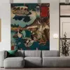 Papier Peint Panoramique Estampe 19e siècle Utagawa Kuniyoshi - Matsuida