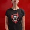 T-shirt femme personnalisé - Personnages - "V masqué"