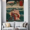 Papier Peint Panoramique Estampe 19e siècle Utagawa Kuniyoshi - Suhara