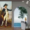 Papier Peint Panoramique Peinture 18e siècle Jean-François Bellier - Le citoyen Nau-Deville