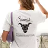 T-shirt femme personnalisé - Football - "Spanish supporter..."