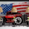 Papier Peint Panoramique Hotrod USA