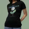 T-shirt femme personnalisé - Nature - "Blue garden club"