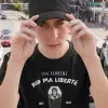 T-shirt homme personnalisé - Évènements - "RIP ma liberté"