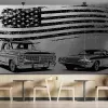 Papier Peint Panoramique Muscle Car USA