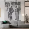 Papier Peint Panoramique Estampe 19e siècle - Cycles petitpas