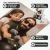 Affiche personnalisée avec photo - Portrait de famille, couple