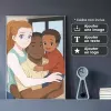 Affiche personnalisée avec photo - Portrait de famille, couple