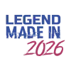 Body personnalisé – "Legend made in..."