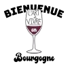 Tablier personnalisé – "L'art de vivre en Bourgogne"