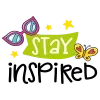 Tote Bag personnalisé – "Stay inspired"