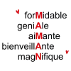 Tablier personnalisé – "Formidable Maman"