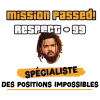 Caleçon personnalisée – "Mission passed ! respect + 99, spécialiste, des positions impossibles"