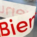 Lettrage adhésif option collage intérieur