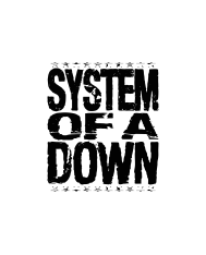 T-shirt homme personnalisé - Rock - "System of a down Star"