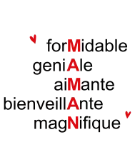 Body personnalisé – "Maman formidable..."