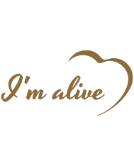 T-shirt homme personnalisé - Musique - "I'm alive"
