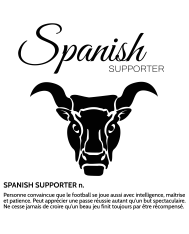 T-shirt homme personnalisé - Football - "Spanish supporter..."
