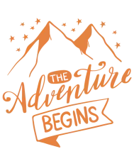 T-shirt homme personnalisé - Nature - "The adventure begins"