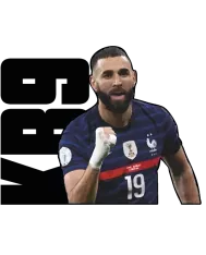 T-shirt homme personnalisé - Sport - "Benzema KB9"