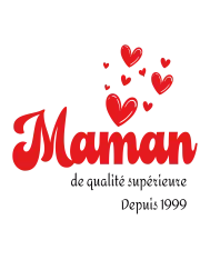 Tablier personnalisé – "Maman de qualité supérieure"