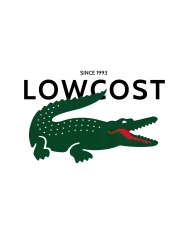 T-shirt homme personnalisé - Humour - "Lowcost"