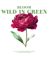 T-shirt homme personnalisé - Nature - "Wild in green"