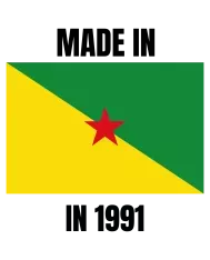 T-shirt homme personnalisé - Villes et voyages - "la Guyane"