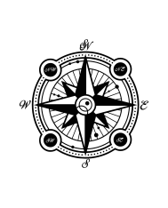 T-shirt homme personnalisé - Van - "Boussole"