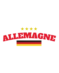 T-shirt homme personnalisé - Football - "Maillot de foot ALLEMAGNE"