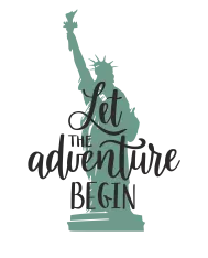 Body personnalisé – "Let the adventure begin"