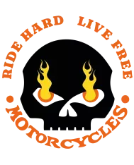 T-shirt homme personnalisé - Moto tout terrain - "RIDE HARD LIVE FREE"