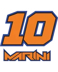 T-shirt homme personnalisé - MotoGP - "Marini"