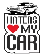 T-shirt homme personnalisé - Muscle car et usa - "Haters love my car"