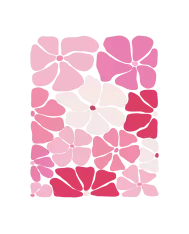 Tote Bag personnalisé – "Fleurs roses"