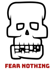 T-shirt homme personnalisé - Vintage - "Fear Nothing"