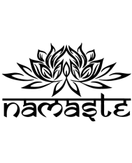 T-shirt homme personnalisé - Zen - "Namaste"