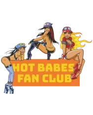 T-shirt homme personnalisé - Vintage - "Hot babes fan club"