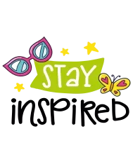 Tote Bag personnalisé – "Stay inspired"