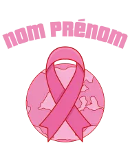 T-shirt homme personnalisé - Évènements - "Octobre rose TEAM"